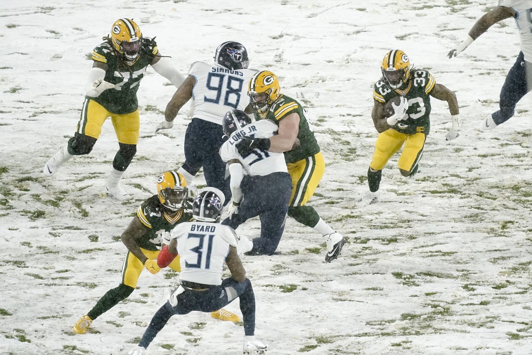 Packers 40, Titans 14